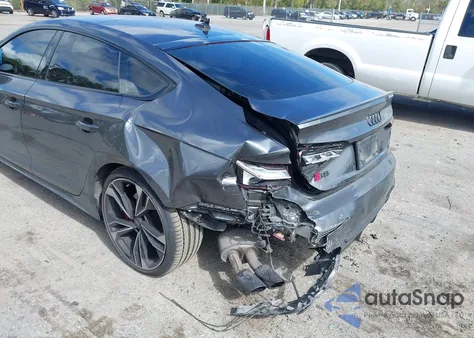 2023 Audi S5 Sportback Premium Plus Tfsi Quattro Tiptronic из США, поврежденный, VIN WAUC4CF56PA066589